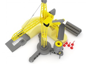 crane toy Model 3D