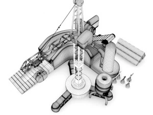 crane toy 3D Model