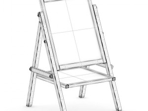 kids drawing board 3D Model