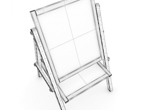 kids drawing board 3D Model