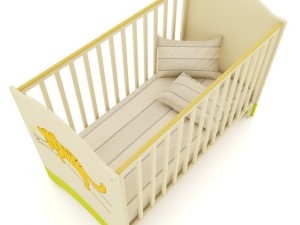 baby cot 3D Модель
