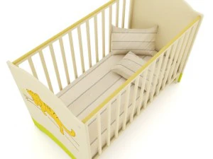 baby cot 3D Model