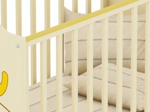 baby cot 3D Модель