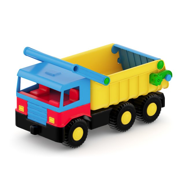 truck toy 3D 모델 .c4d .max .obj .3ds .fbx .stl .blend