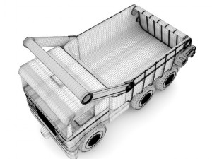 truck toy 3D 모델