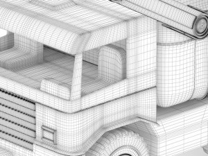 truck toy 3D 모델