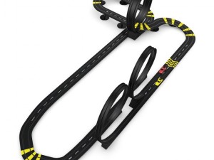 racing track toy Modello 3D