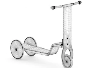 hulajnoga dla dzieci Model 3D
