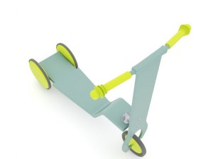 kids scooter Modello 3D