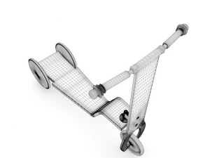 hulajnoga dla dzieci Model 3D