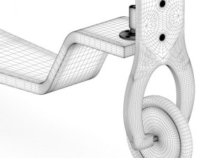 kids scooter Modello 3D