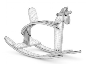 rocking horse 3D Model