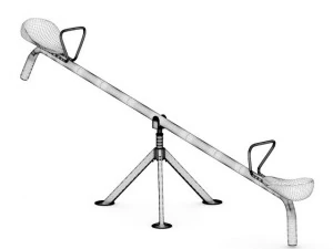 jungkat jungkit Model 3D