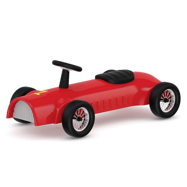 red car toy Modèle 3D .c4d .max .obj .3ds .fbx .stl .blend 