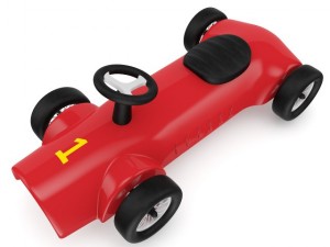 red car toy Modèle 3D