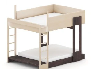 二段ベッド 3Dモデル