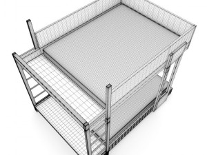 bunk bed 3D Model