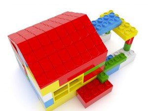 plastic blocks toy 3D Model