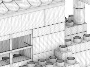 plastic blocks toy 3D Model