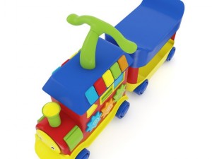 train toy Modello 3D