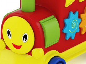 train toy Modello 3D
