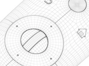 controle remoto da tv 1 Modelo 3D