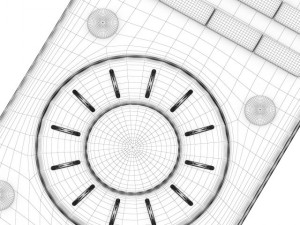 tv remote control 2 3D Model