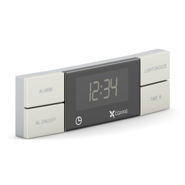 alarm clock Modello 3D .c4d .max .obj .3ds .fbx .stl .blend 