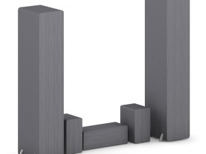 speaker set 1 3D Model