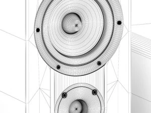 speaker set 1 3D Model