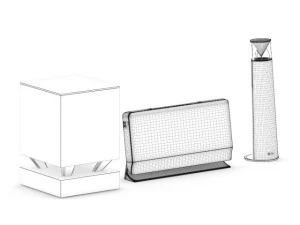 home cinema set 3D Model