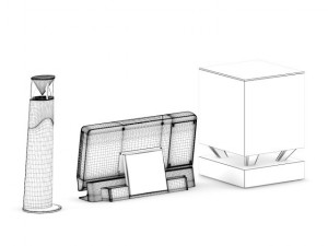 home cinema set Modelo 3D