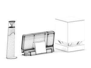 home cinema set 3D Model