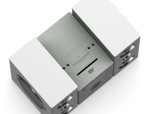 mini hifi set 2 Modèle 3D