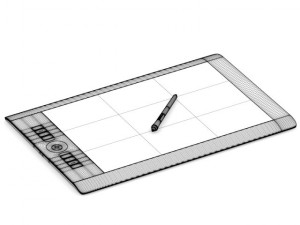 graphic tablet 3D 模型