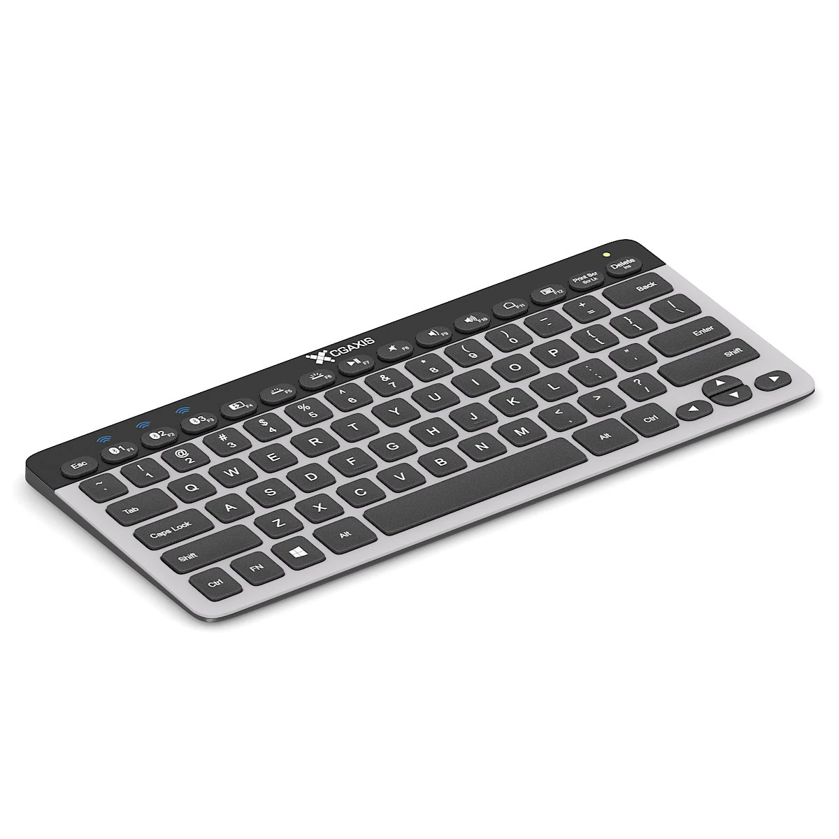 klawiatura komputerowa 1 Model 3D .c4d .max .obj .3ds .fbx .stl .blend 