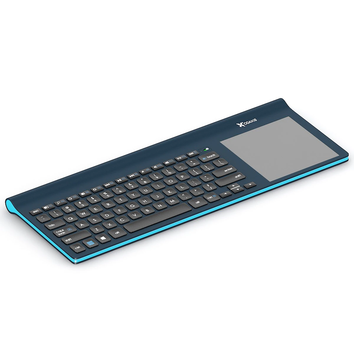 pc keyboard 2 3D Model .c4d .max .obj .3ds .fbx .stl .blend 