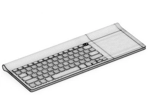 pc keyboard 2 3D Model