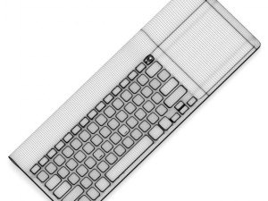 pc keyboard 2 3D 모델