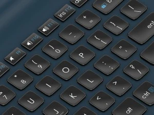 pc keyboard 2 3D Model