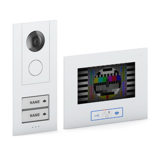 video door phone 3D 모델 .c4d .max .obj .3ds .fbx .stl .blend 