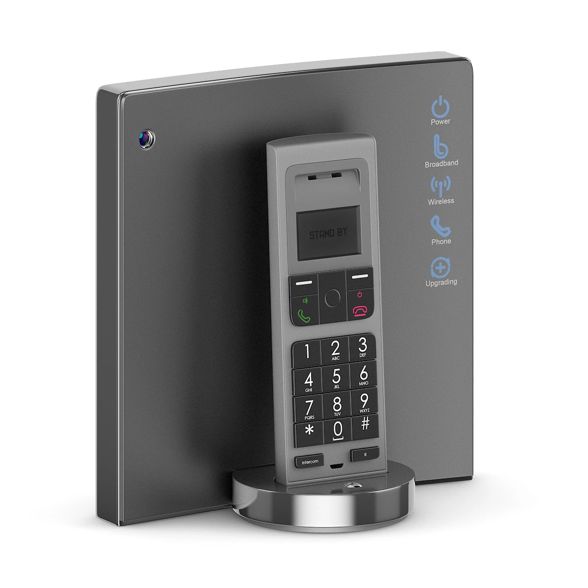 home phone 3D Model .c4d .max .obj .3ds .fbx .stl .blend 