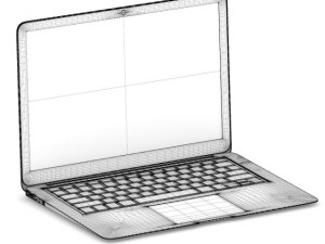 notebook 3D Model
