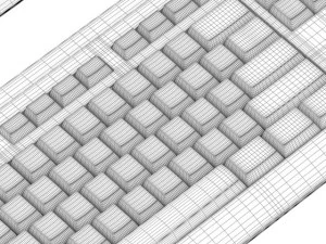 allinone computer 1 3D Model