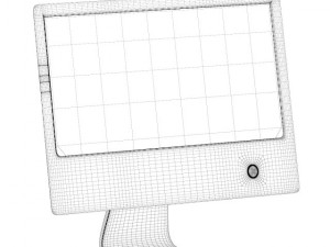computer monitor 3D Model