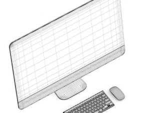 komputer allinone 2 Model 3D