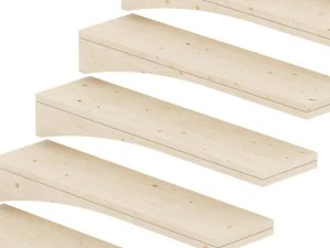 wooden stairs 7 3D Model