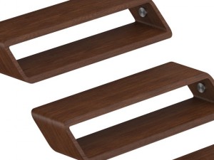 wooden stairs 8 Model 3D