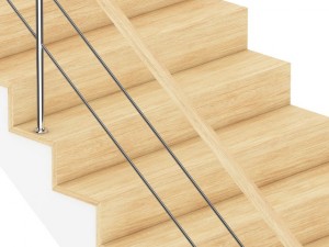 wooden stairs 9 Modelo 3D