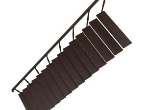 wooden stairs 10 3D Model